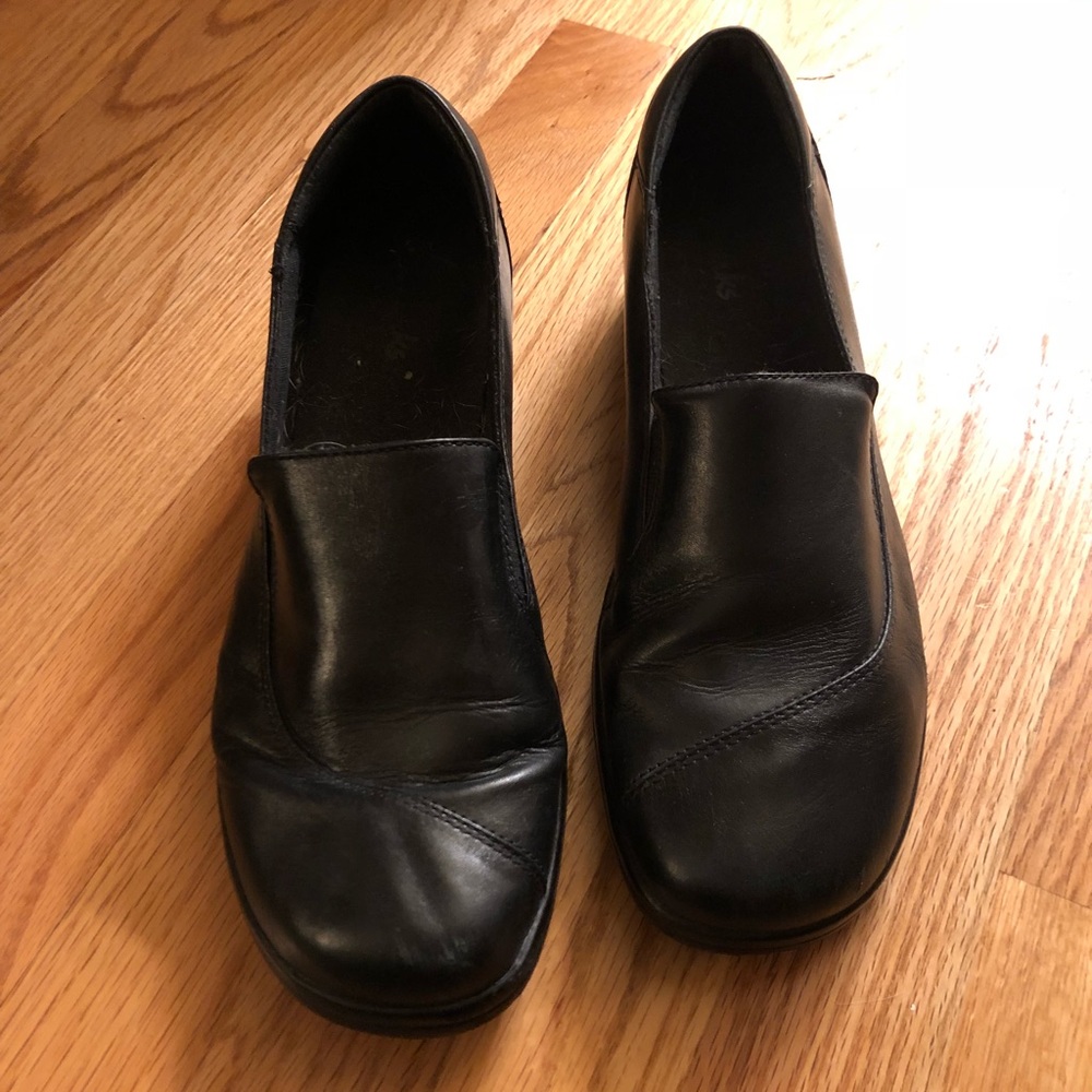 Clark’s Black Slip Ons